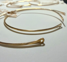 14k Gold Filled & Sterling Silver Wire Smooth Bangles for Permanent Jewelry