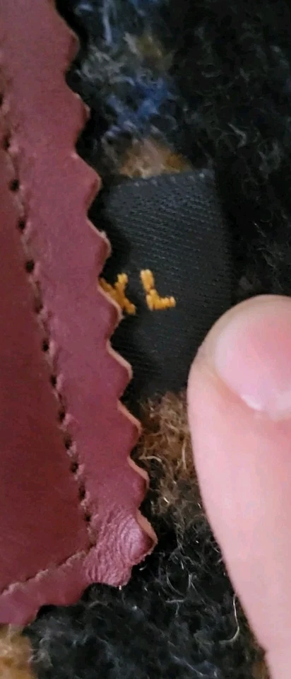 Vintage Woolrich Wool Sweater & Nylon Jacket Coat Shell Plaid Men's XL liner - Image 4 of 4