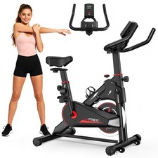 Indoor Exercise Bike Stationary Cycle with Mo...