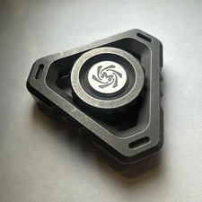 Authentic Mechforce DELTACORE EDC Long Spinner Limited Edition Titanium USA Made