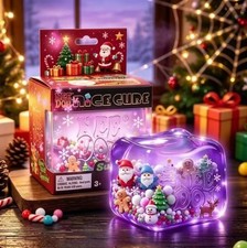 NeeDoh Nice Cube Holiday Fidget Toy Squishy Stress Relief Christmas Halloween