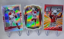 KYLER MURRAY 2020 Optic Silver + Select White Die-Cut + 2021 Optic My House Holo