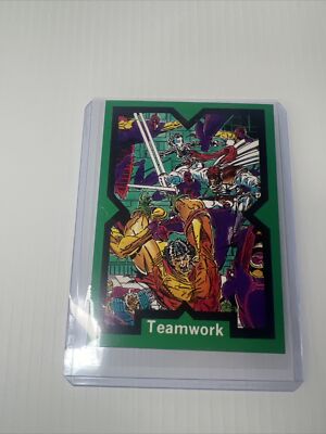 TEAMWORK 1991 Comic Images Marvel X-Force #77