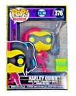 Funko POP! HARLEY QUINN DC Heroes  2022 SDCC Exclusive Black Light Imperial #376