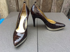 moda in pelle snakeskin shoes