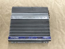 Alpine V12 MRV-T500 2 Channel 300W Old School Car Amplifier - Rare Quality Amp!