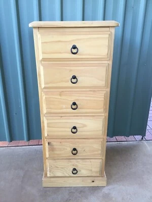 Raw Pine Chest Of Drawers Dressers Drawers Gumtree
