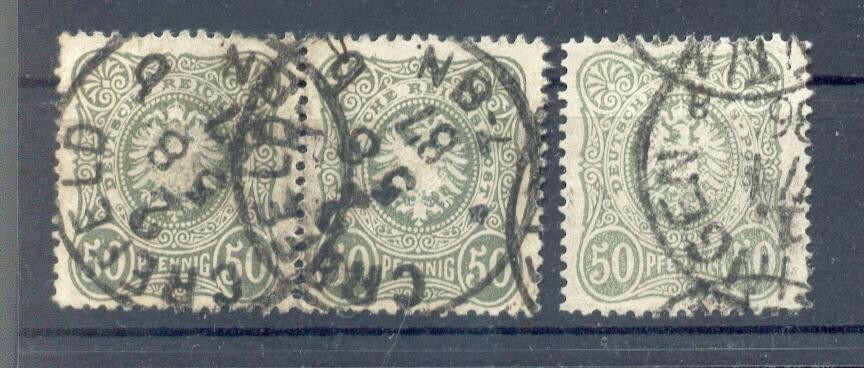 Dr-Pfennigzeit 44aIV Nuances ABART gest. BPP (00752