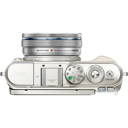 Olympus PEN EPL10 Mirrorless Digital Camera with 1442mm Lens White, BRAND NEW 4545350052966