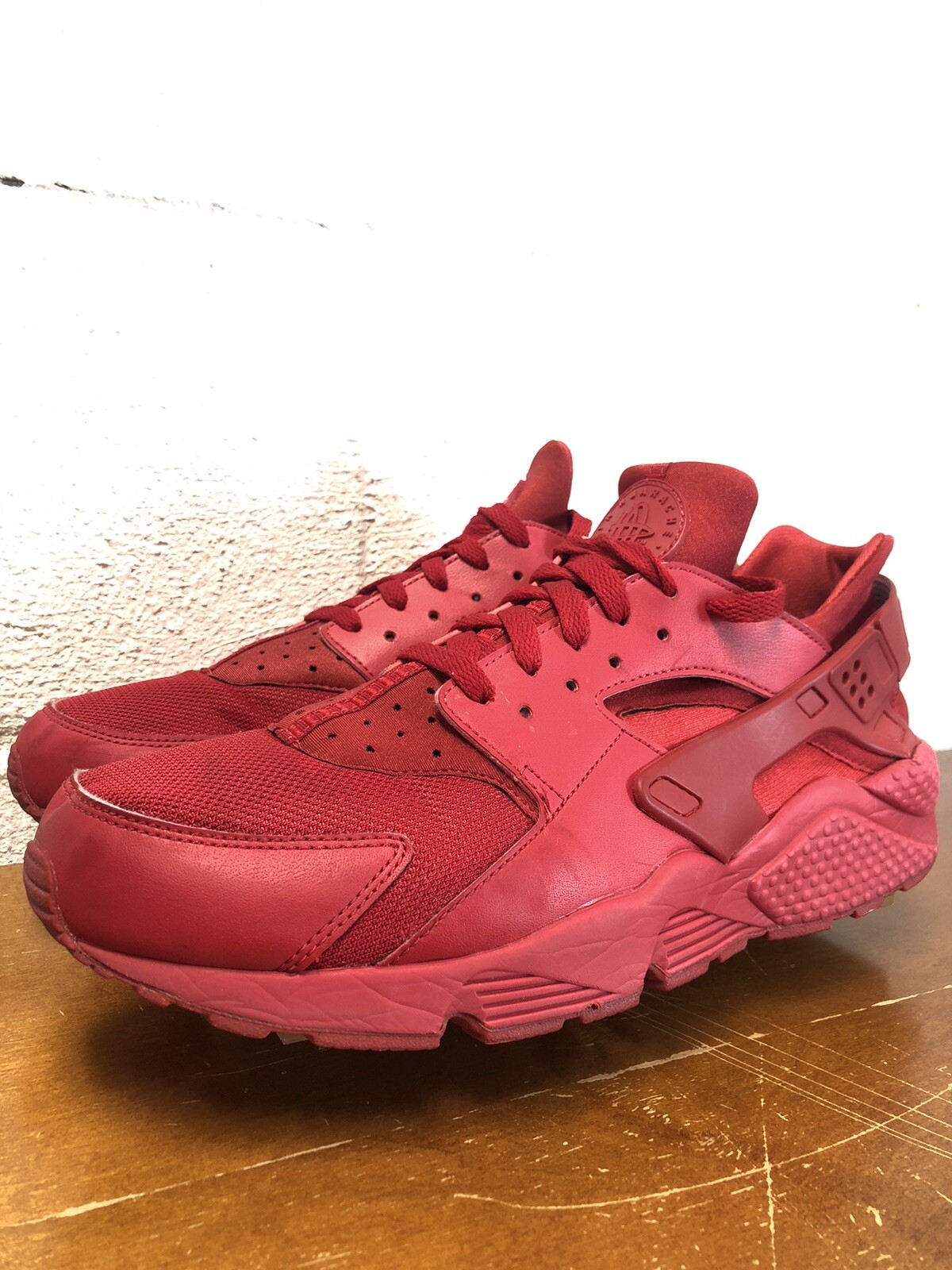 triple red huaraches
