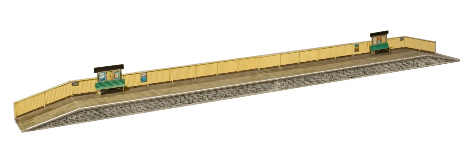 Superquick A01.1 OO Gauge Station Platform Stone Card Kit