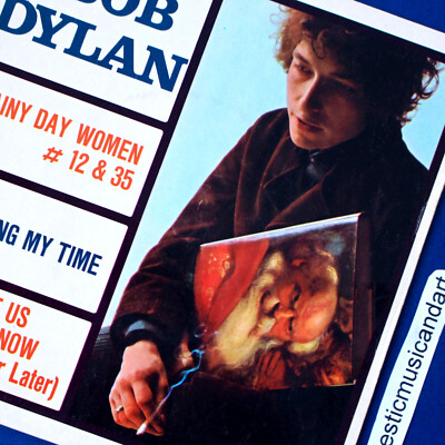 RARE COVER ORIGINAL 1966 BOB DYLAN MR TAMBOURINE MAN EP 7'' VINYL 45 RARE
