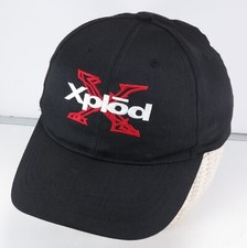 Xplod Hat cap black strapback sony stereo amplifiers speakers boombox