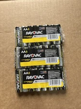 Rayovac Ultra Pro Alkaline AA Double A 24 Pack Expiration 2033