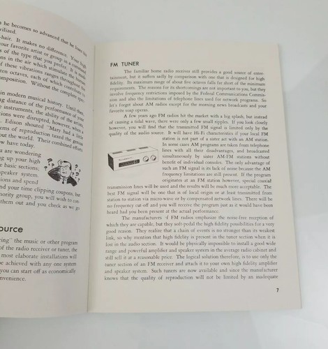 Vintage Heath Company High Fidelity 22 Page Brochure, Benton Harbor, MI. - Picture 5 of 7