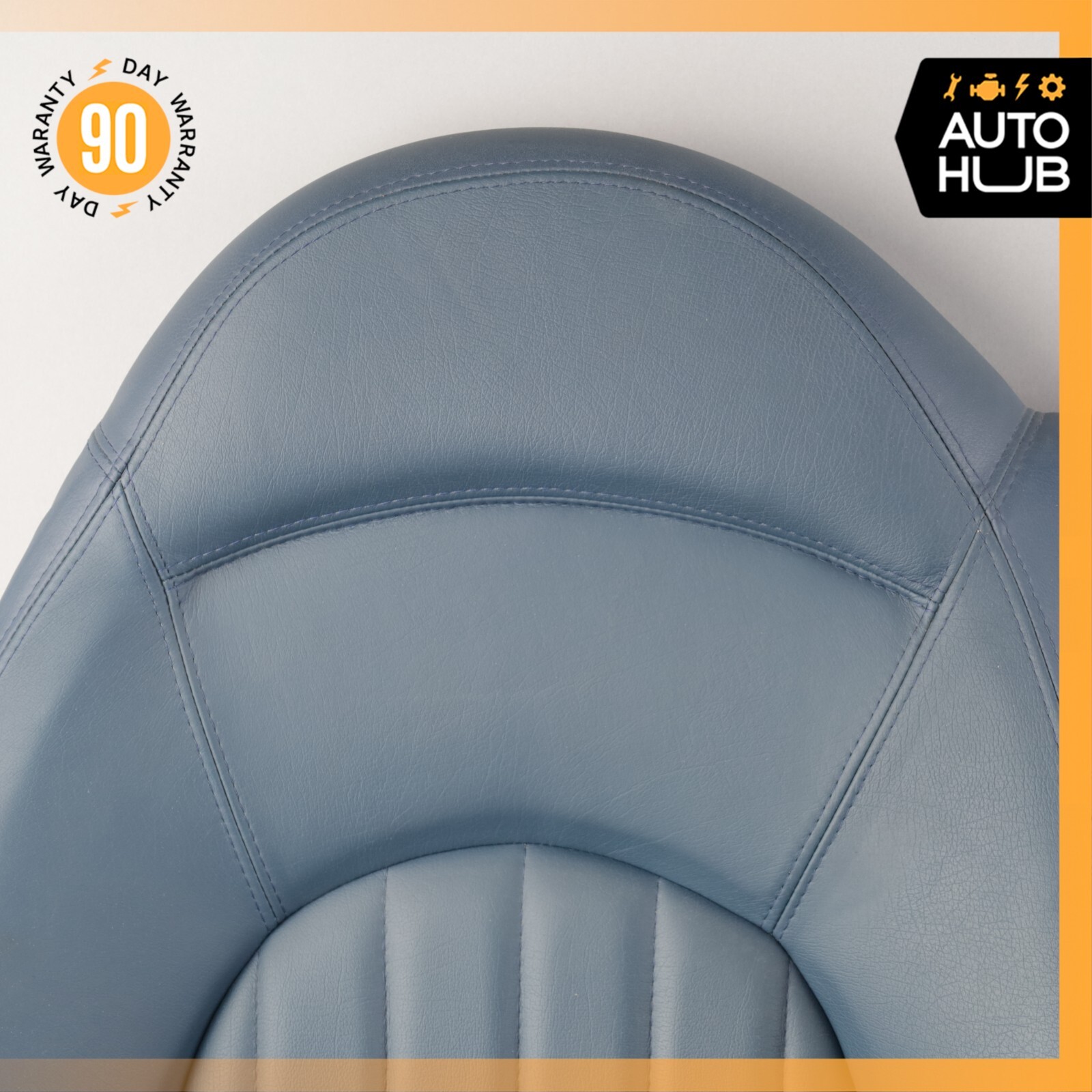 Maserati M138 4200 Coupe Cambiocorsa Rear Upper Top Seat Cushion Blue OEM 20k