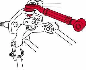Rendimiento SPC para 03-07 Honda Accord/04-08 para Acura TSX brazo trasero EZ XR ajuste Foto 2 de 3