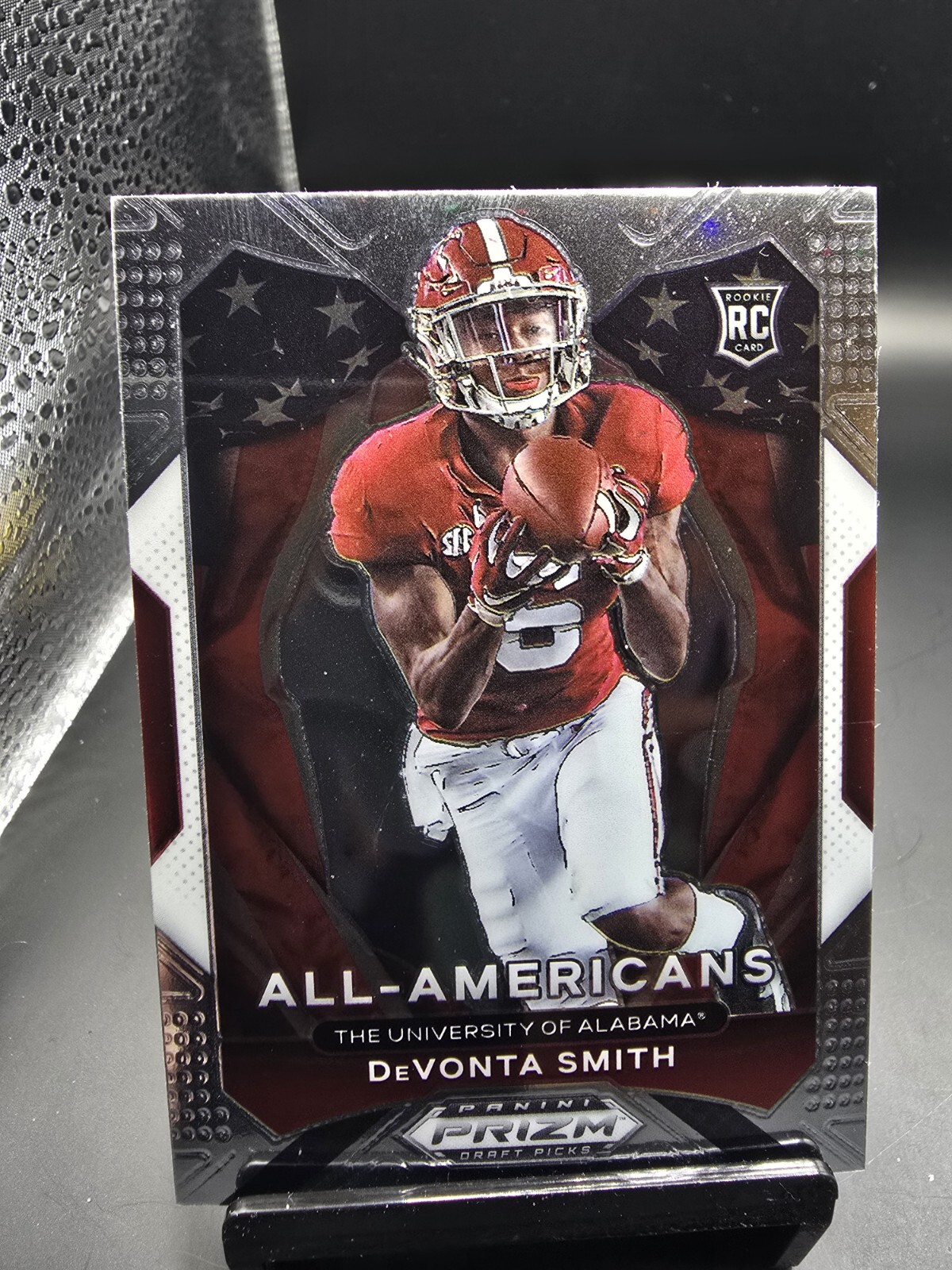 2021 Prizm Draft Picks All-Americans DeVonta Smith #186 RC - Eagles / Alabama 