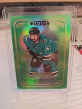 2019-20 Upper Deck Stature JACOB MIDDLETON Rookie Green 14/149 #143! SHARKS!