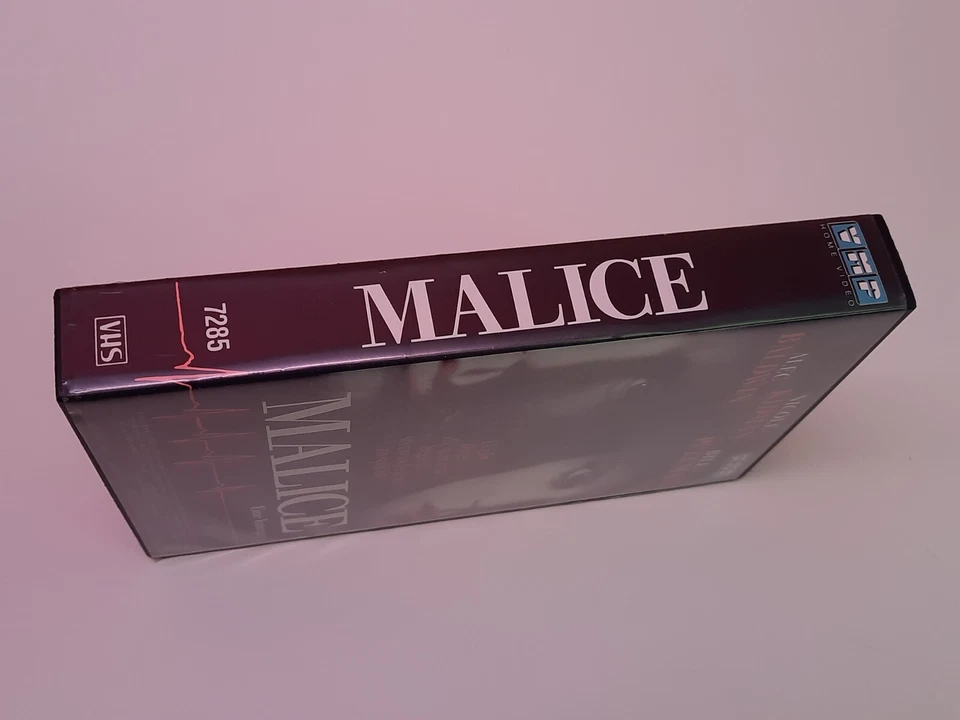 Malice Eine Intrige 1993 VHS German PAL Video Großbox Alec Baldwin Nicole Kidman - Bild 3 von 4