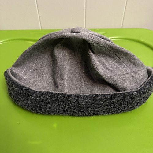 New Harley-Davidson Men's Midwest Sherpa Ear Flap Fitted Hat, Grey, 7 1/2 NWT - Picture 3 of 6