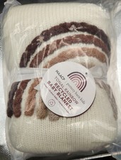 Pottery Barn Modern Kids Tonal Rainbow Baby Blanket Knit - Lot 2780