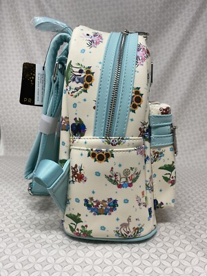 Loungefly Disney Princess Companion Floral Mini Backpack - BoxLunch Exclusive Loungefly Disney Princess Companion Floral Mini Backpack  main image 3