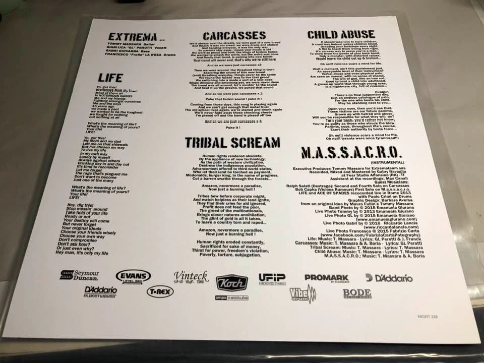 EXTREMA - ''THE OLD SCHOOL EP'' - RARE LIM. ITALY THRASH MLP 2016  NOTVD - Bild 4 von 4