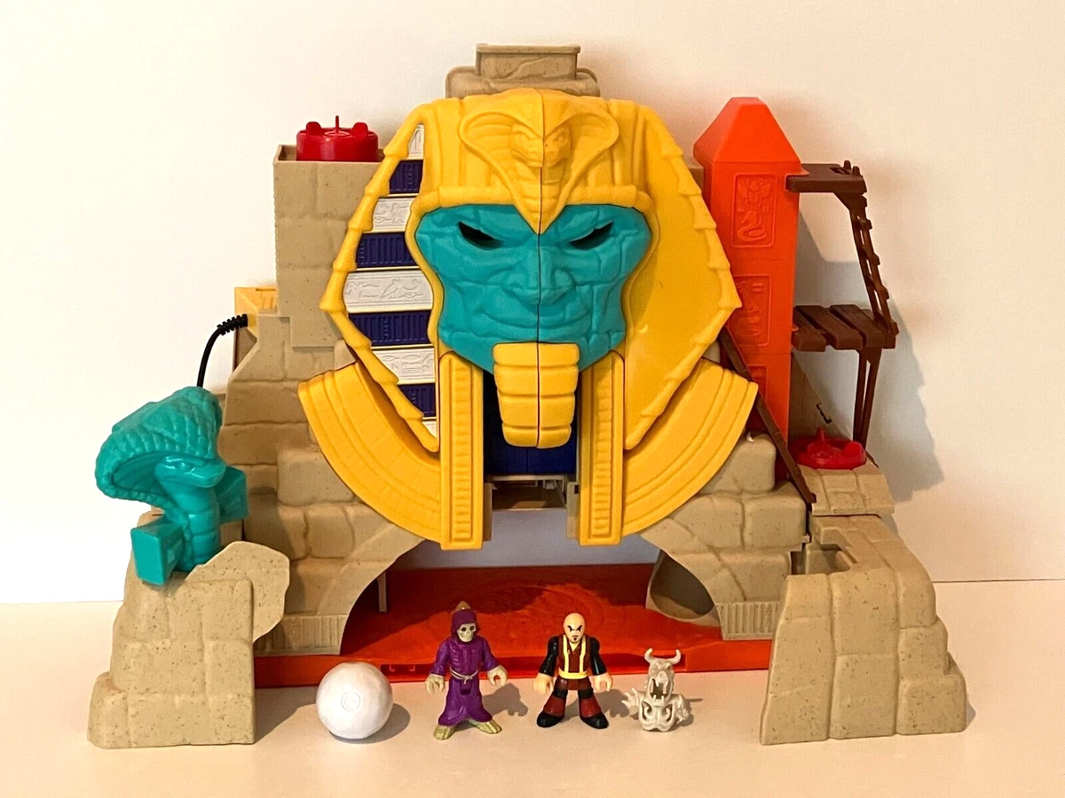 Imaginext Serpent Strke Egyptian Pyramid Mummy Playset Voice Changer Figures