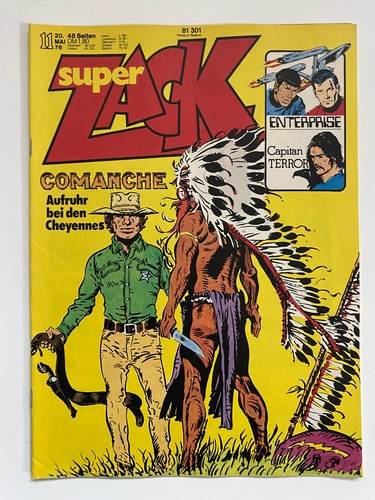 ZACK Comic Hefte Auswahl 1976 Sammlung Geschenk TOP Poster Beilage Sammelalbum - Bild 18 von 48