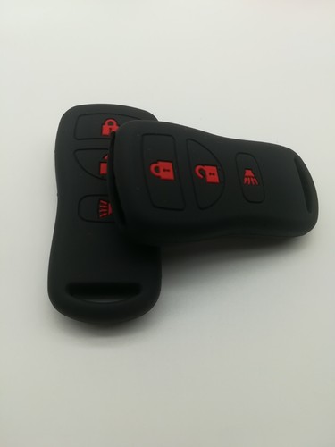 2*Cubierta de llave de llavero para NISSAN XTERRA PATHFINDER FRONTIER TITAN VERSA SENTRA MURANO - Imagen 3 de 7