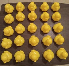 TWENTY FIVE DUCKS Mini Rubber Yellow Duck Float Squeak Bath