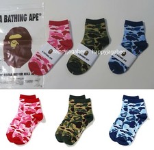 A BATHING APE Goods Men's ABC CAMO ANKLE JACQUARD SOCKS 1K70184002 b