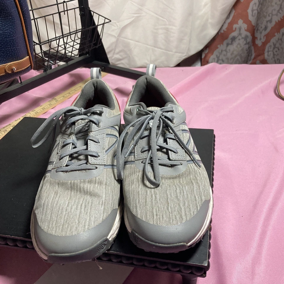 NEW IN BOX MEN'S NEW BALANCE FRESH FOAM CONTEND SHOES, COLOR:GRAY/WHITE, SIZE 13 - Image 3 of 4