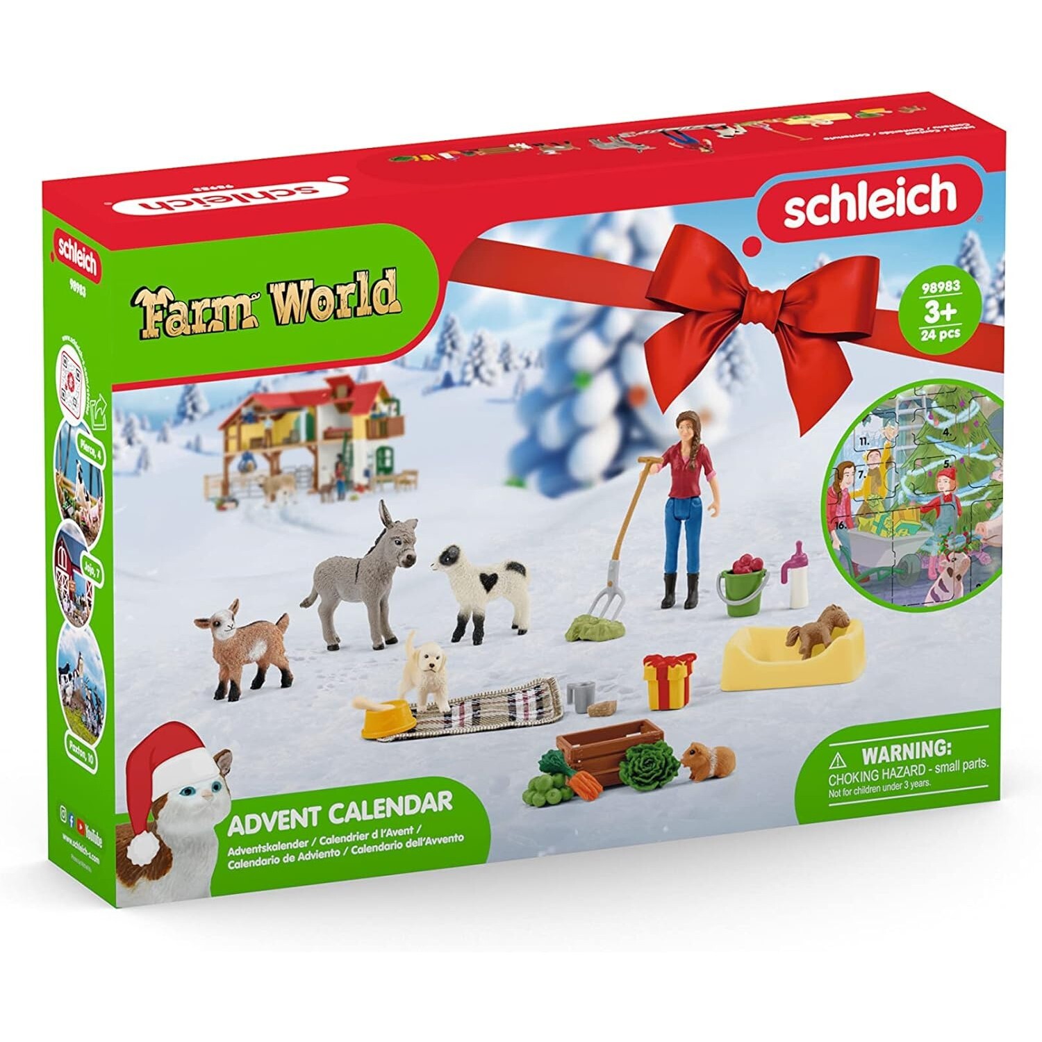 Calendario dell'Avvento 2023 Mondo Agricolo Schleich Farm World SLH98983