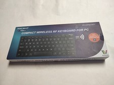 Macally for Windows Compact Wireless RF Keyboard for PC