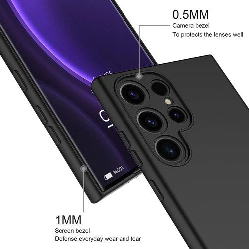 Für Samsung Galaxy S25 S25 Plus S25 Ultra Silikon Hülle Case Cover + Hartglas - Bild 43 von 46