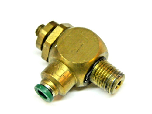 PARKER 3251-2525  Flow Control Valve  1/4" NPT - 1/4" Tube Port Mount Meters Out