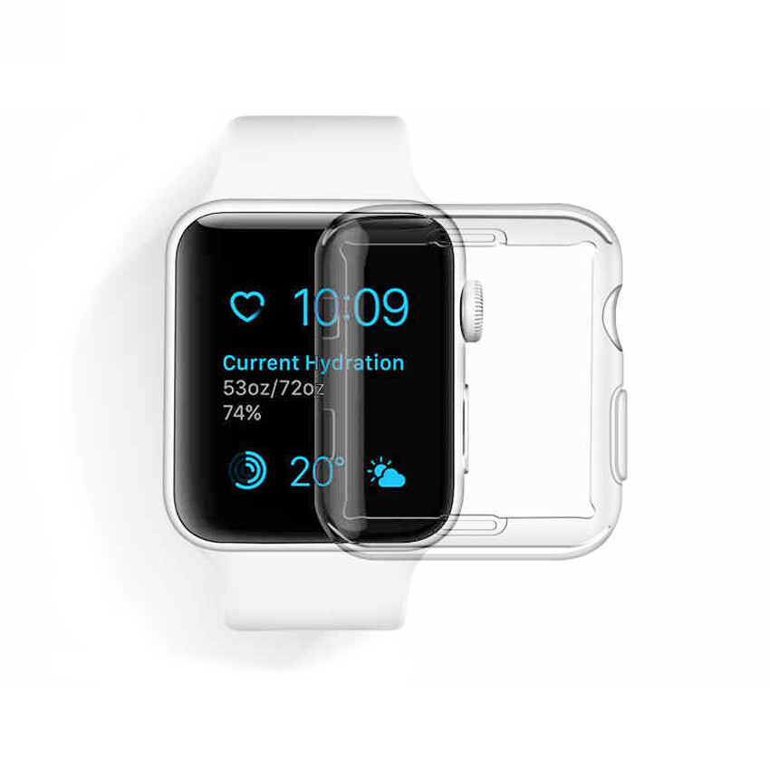 For Apple Watch Ultra 2 Ultra 9 8 7 6 5 SE Screen Protector TPU Case Cover Clear-image