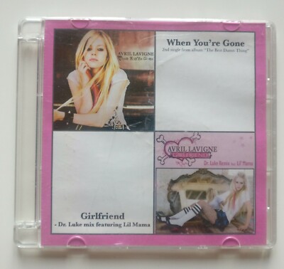 Avril Lavigne - Girlfriend Remix + When You're Gone Promo CD Japan **SEHR SELTEN**