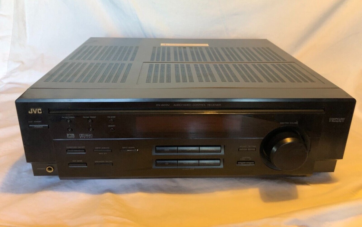JVC RX-6010VBK Audio Video AVR 5.1 Receiver TESTED | eBay
