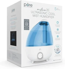 Pure Enrichment Mistaire XL Ultrasonic Cool Mist Humidifier 1 GAL 500 Sq ft NEW