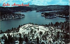Lake Arrowhead Santa Anita Hospital CA California Postcard PM Cancel WOB Note