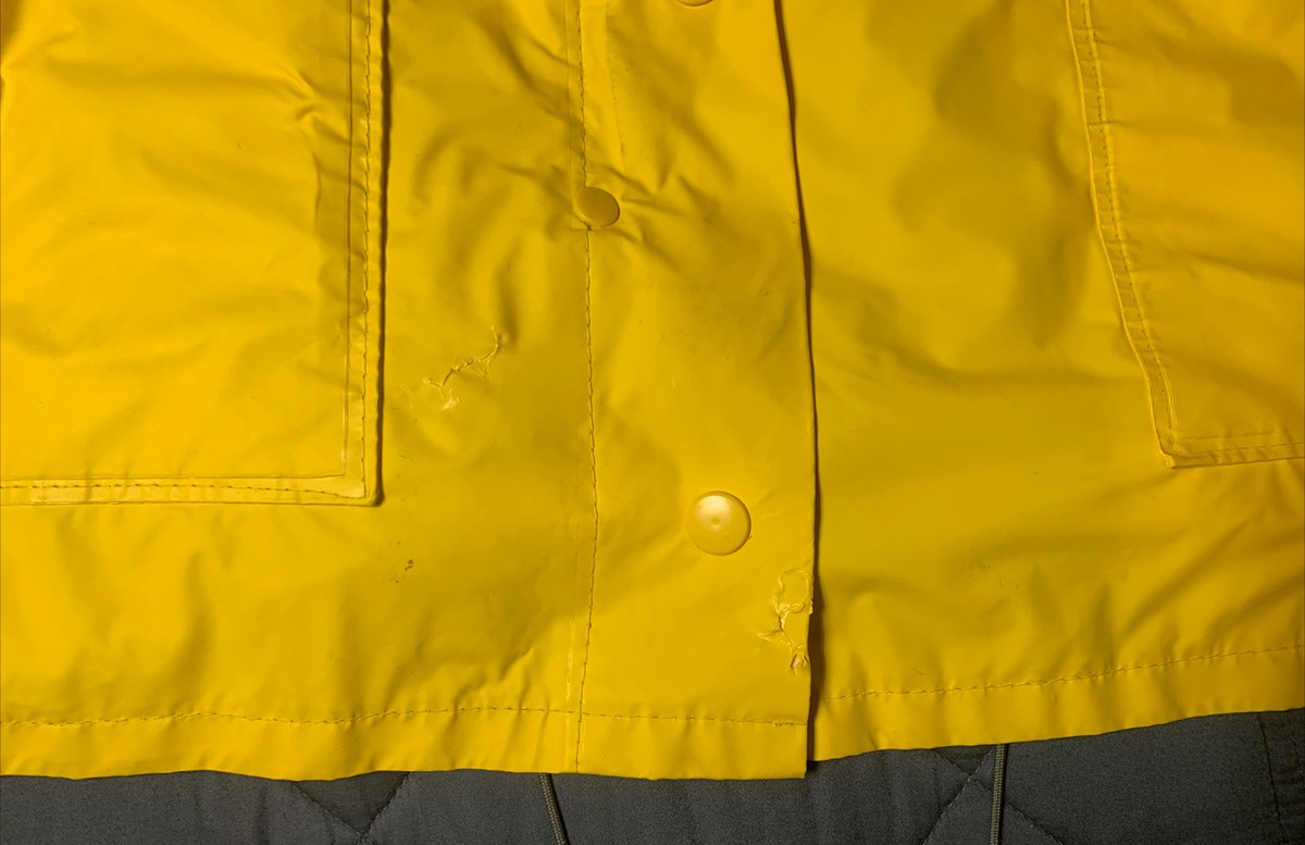 Veste de pluie Haute visibilité Blaklader étanche et coupe-vent Jaune / Marine 3XL
