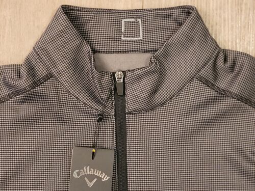 NWT Callaway UPF 50 1/4 Zip Cold Weather Golf Pullover Sweater Men's XL - Picture 6 of 10