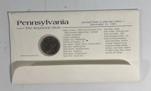 17 Different Statehood Quarter First Day Covers. - Bild 3 von 4
