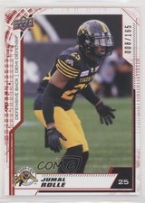 2020 Upper Deck CFL Red 8/165 Jumal Rolle #45 0wr