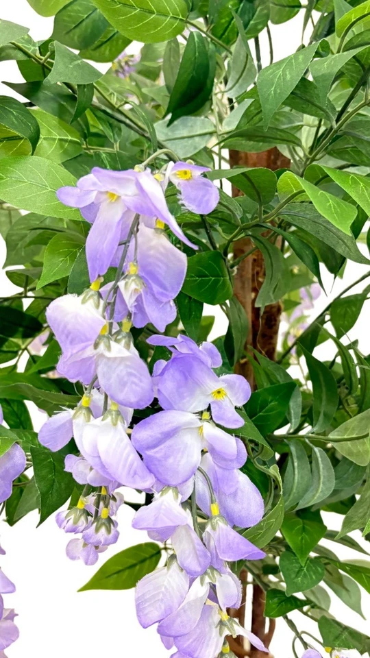 Blauregen Wisteria 120 cm künstlich Glyzinienbaum Kunstbaum Kunstblume - Bild 3 von 4