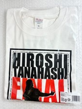 New Japan Pro Wrestling Hiroshi Tanahashi Retirement Commemorative T-Shirt Xl Wh