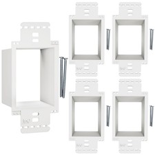 BWP 4 Pack Electrical Outlet Box Extender 1 Gang - Electrical Box Extender with